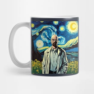 Heisenberg (Walter White) In Starry Night Mug